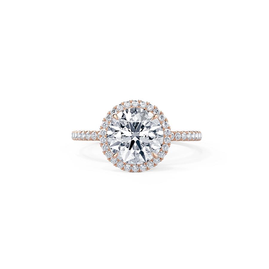1 Carat Brilliant Halo Pave