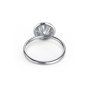 1 Carat Brilliant Halo Pave