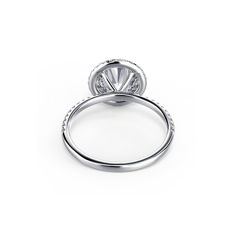 1 Carat Brilliant Halo Pave