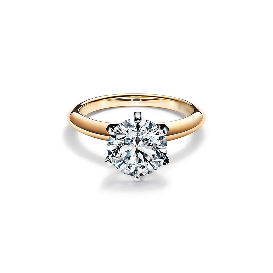 1 Carat Brilliant Tiffany Solitaire