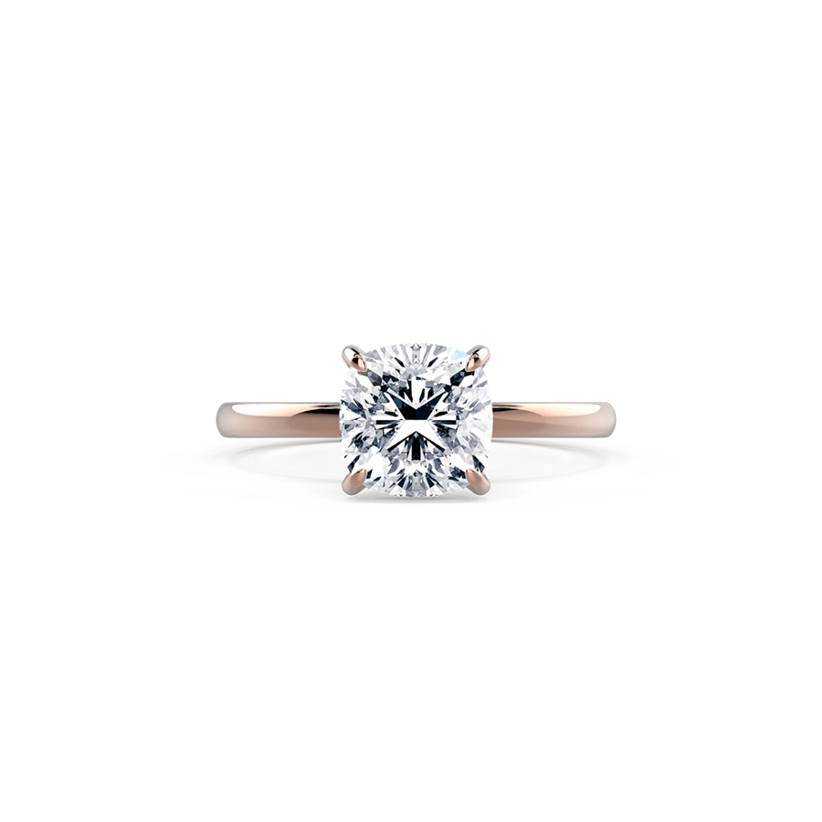 1 Carat Square Cushion Solitaire