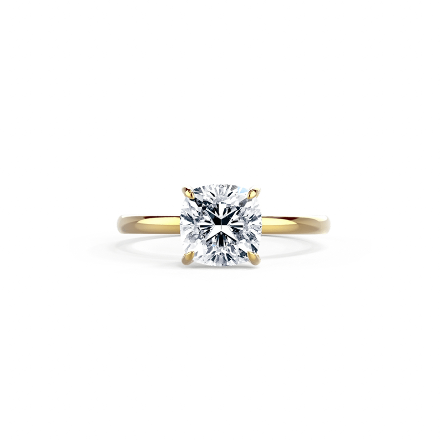 1 Carat Square Cushion Solitaire