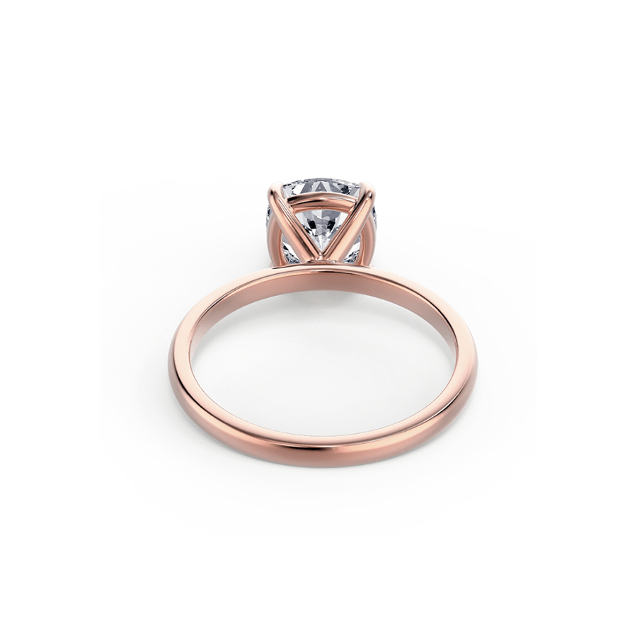 1 Carat Square Cushion Solitaire