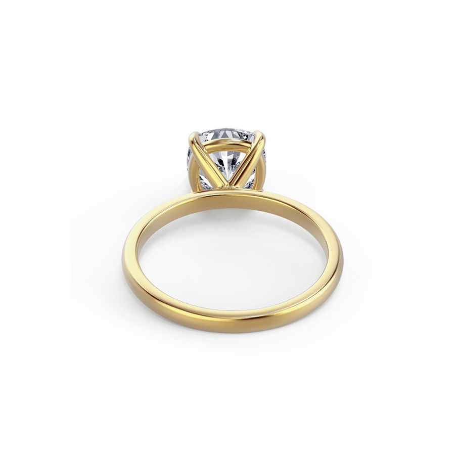 1 Carat Square Cushion Solitaire