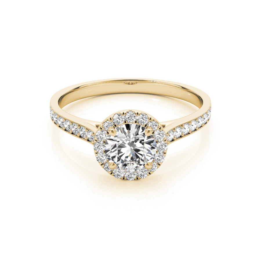 1/2 Carat Brilliant Halo