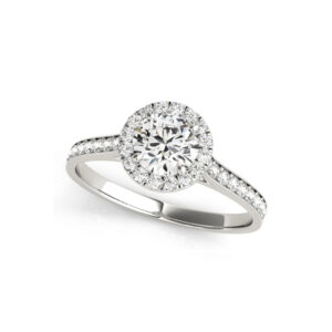 1/2 Carat Brilliant Halo