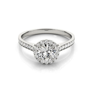1/2 Carat Brilliant Halo