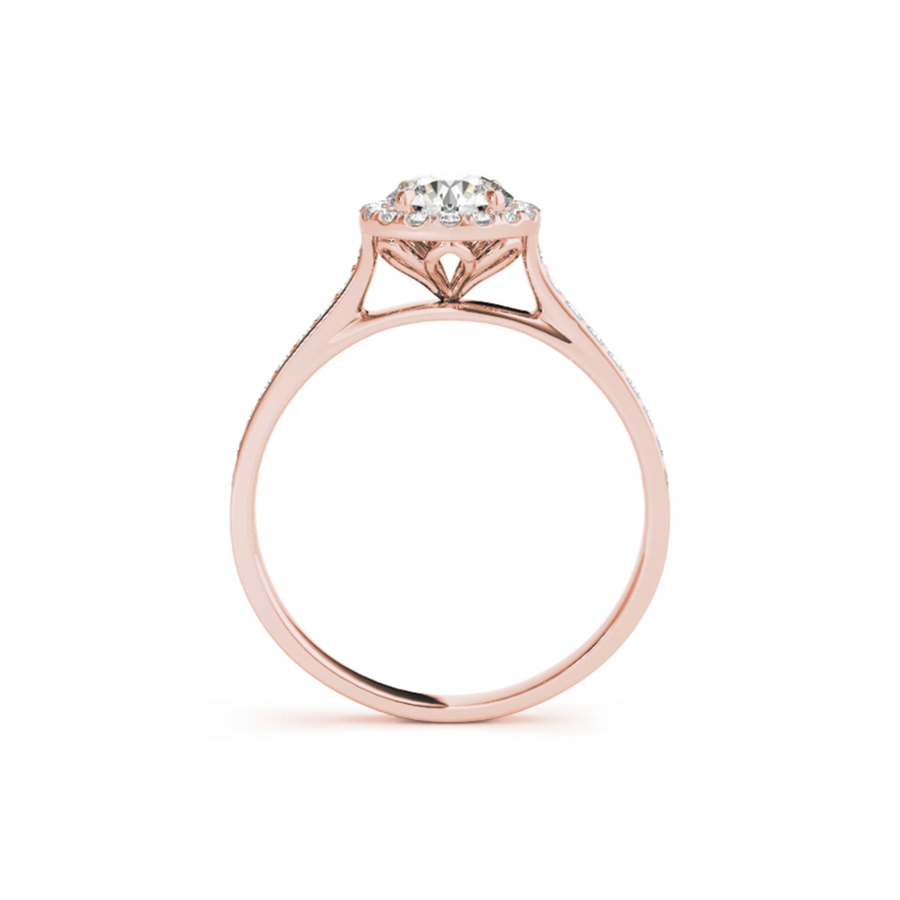 1/2 Carat Brilliant Halo