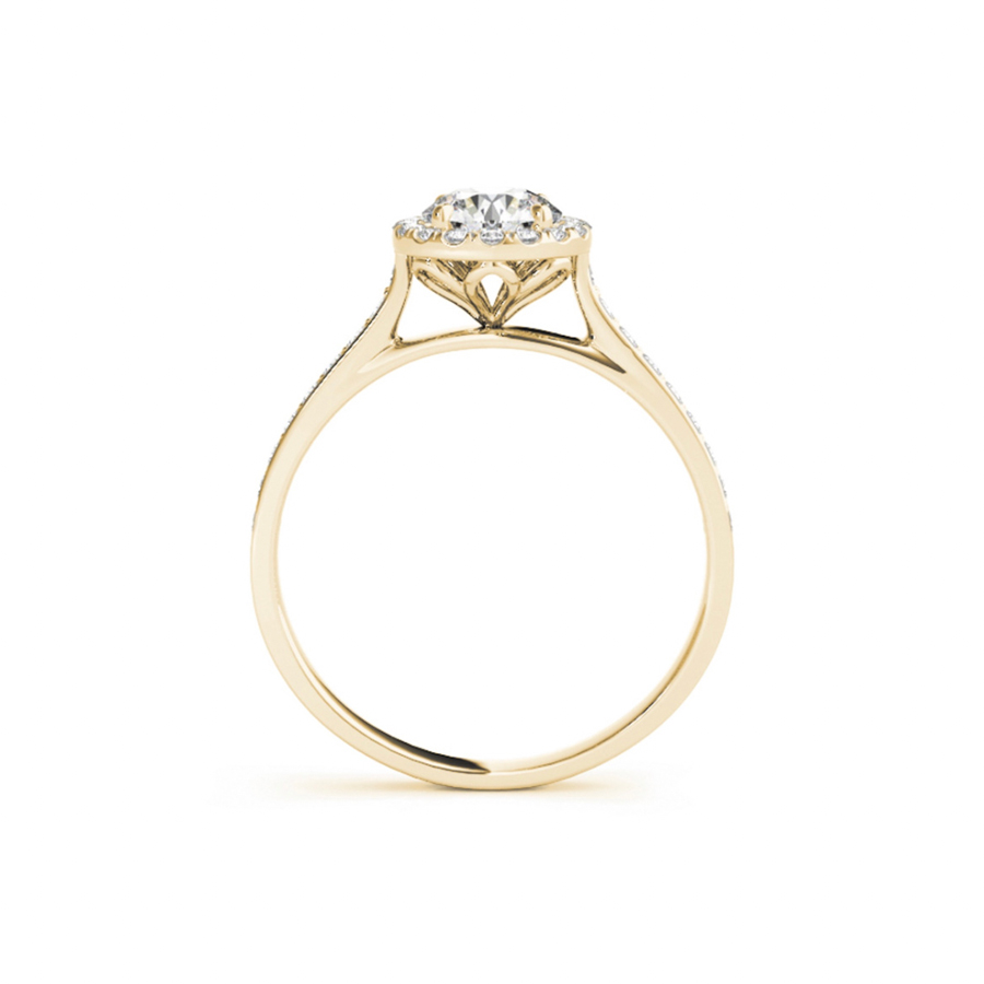 1/2 Carat Brilliant Halo