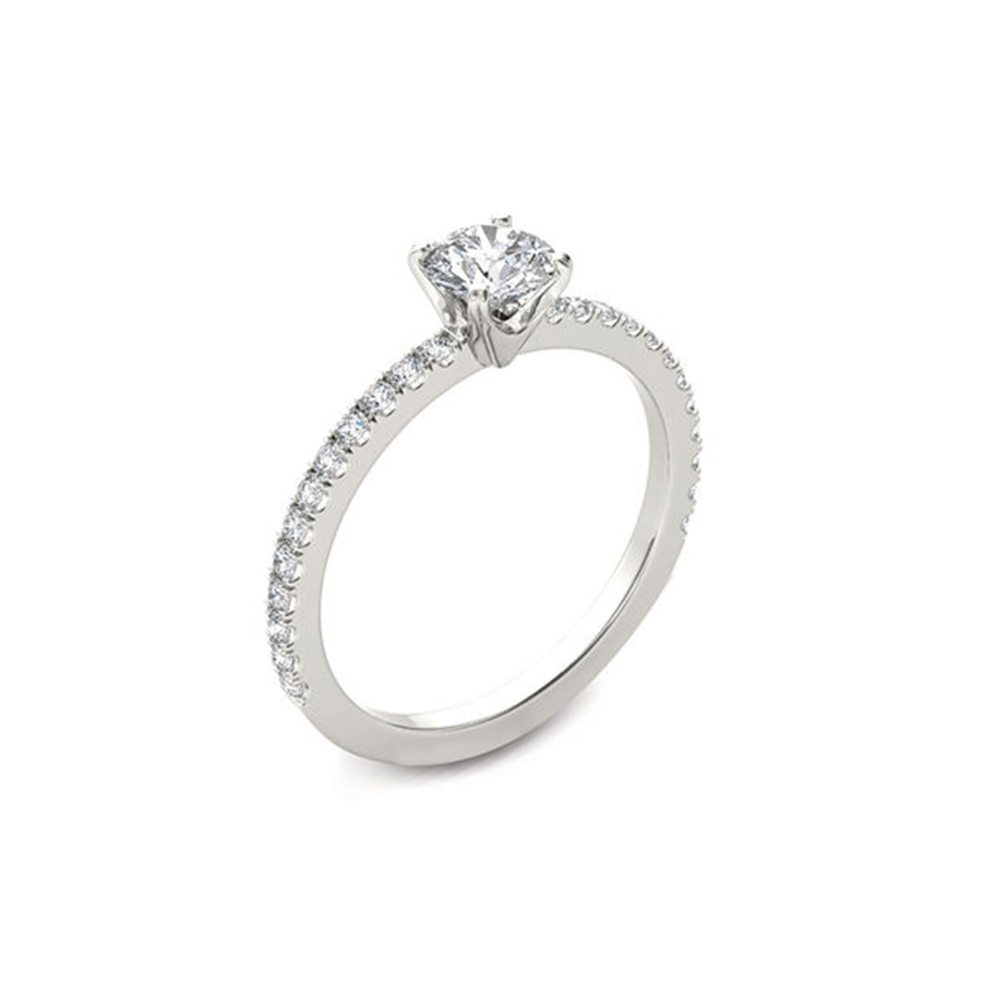 1/2 Carat Brilliant Pave