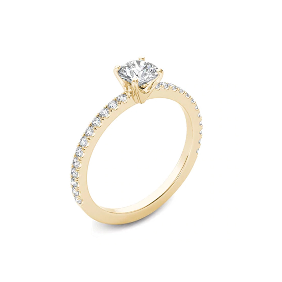 1/2 Carat Brilliant Pave