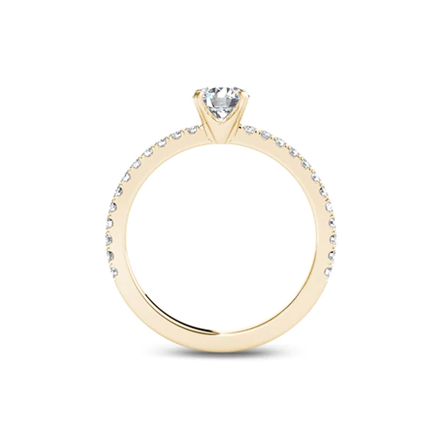 1/2 Carat Brilliant Pave