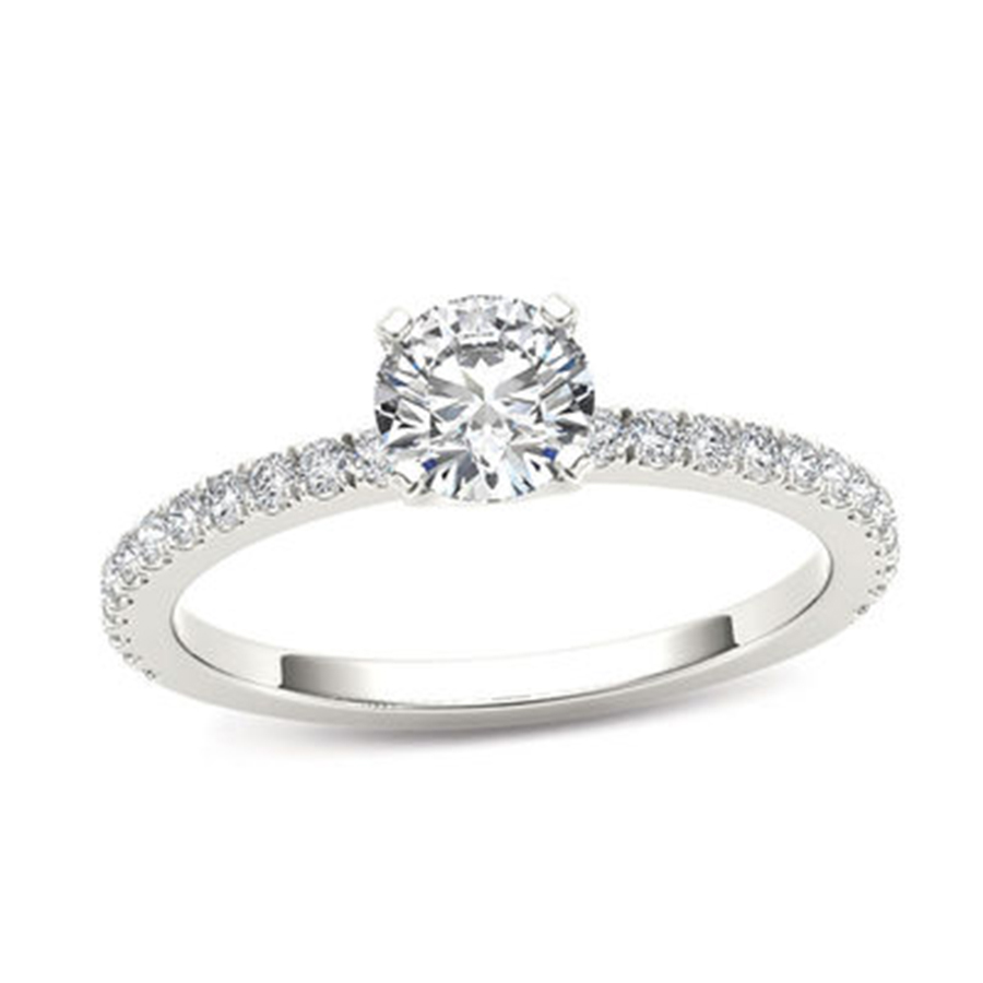 1/2 Carat Brilliant Pave