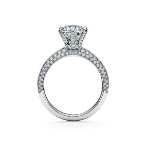 1,5 Carat Brilliant Crown Pave