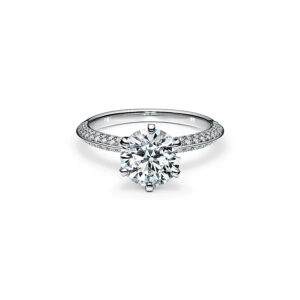 1,5 Carat Brilliant Crown Pave
