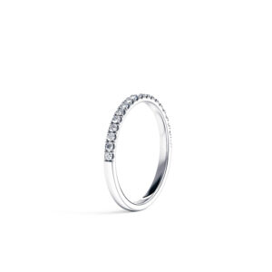 Brilliant Half Pave Band
