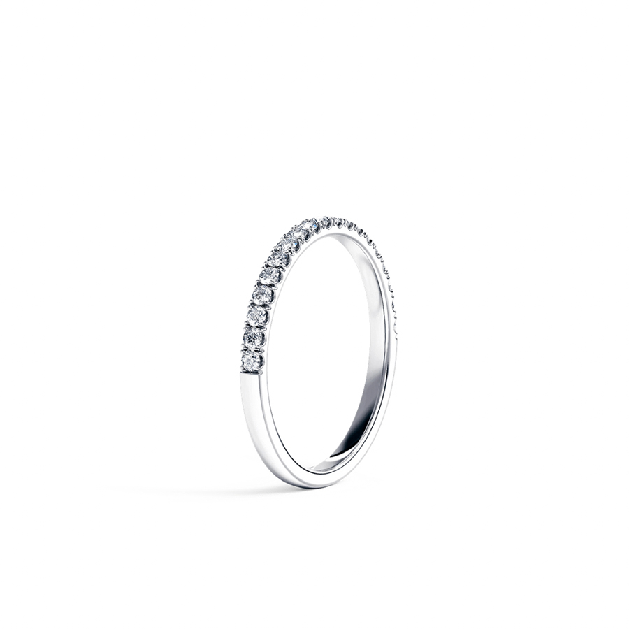 Brilliant Half Pave Band