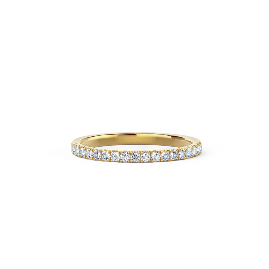 Brilliant Half Pave Band
