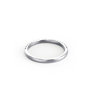 Brilliant Half Pave Band