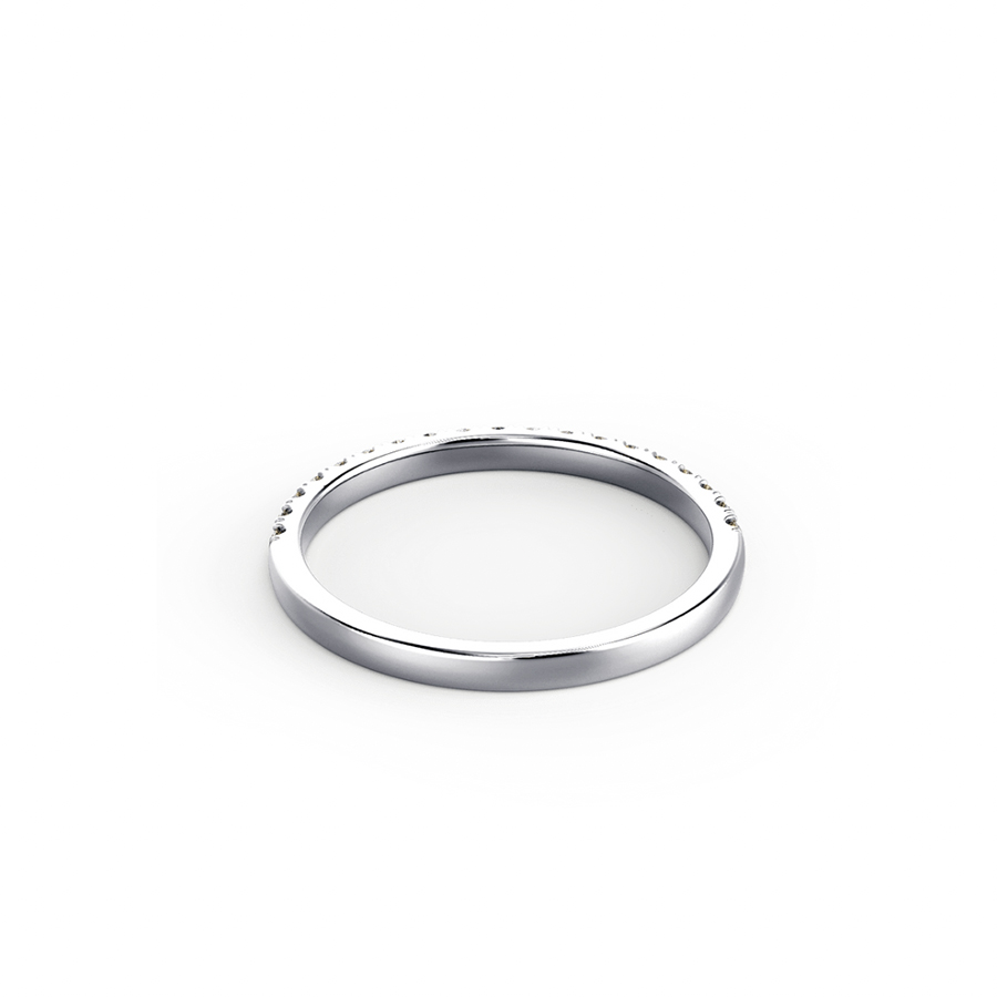 Brilliant Half Pave Band