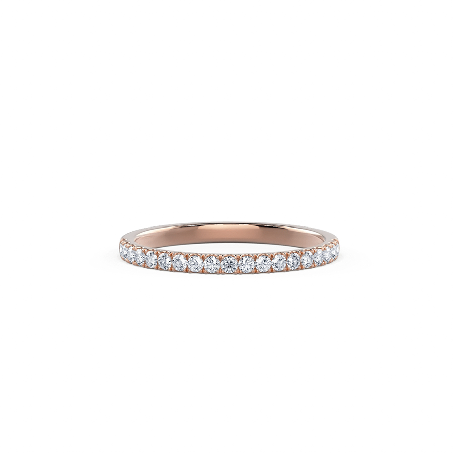 Brilliant Half Pave Band