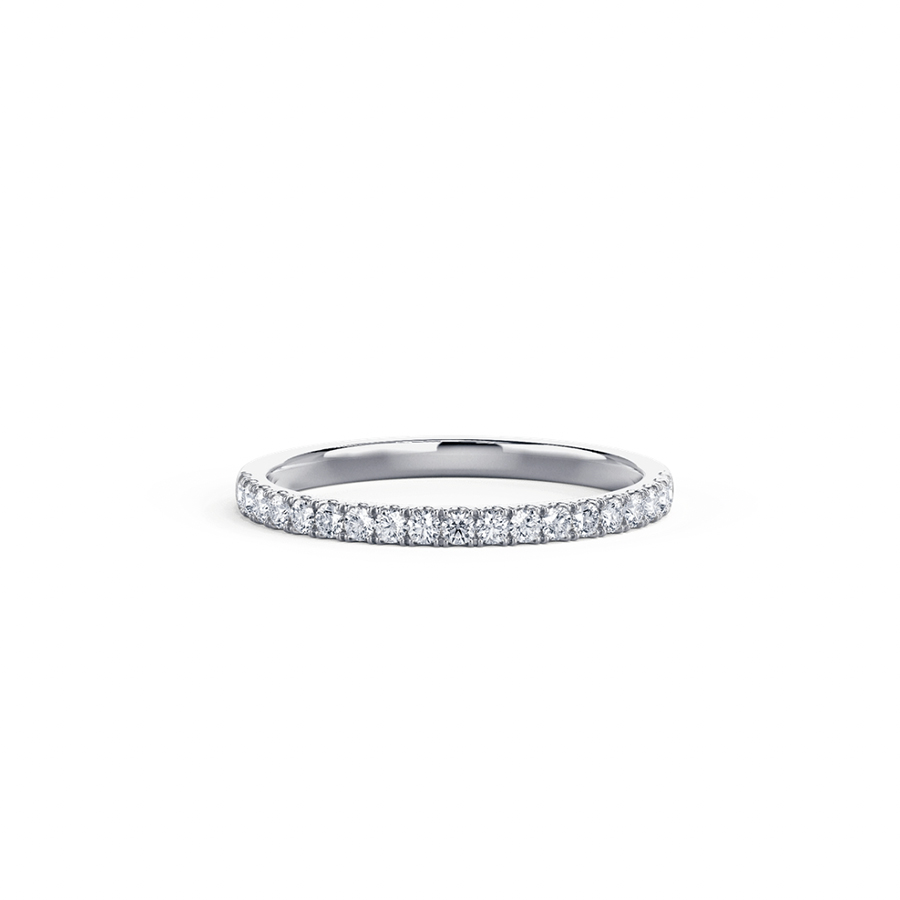 Brilliant Half Pave Band