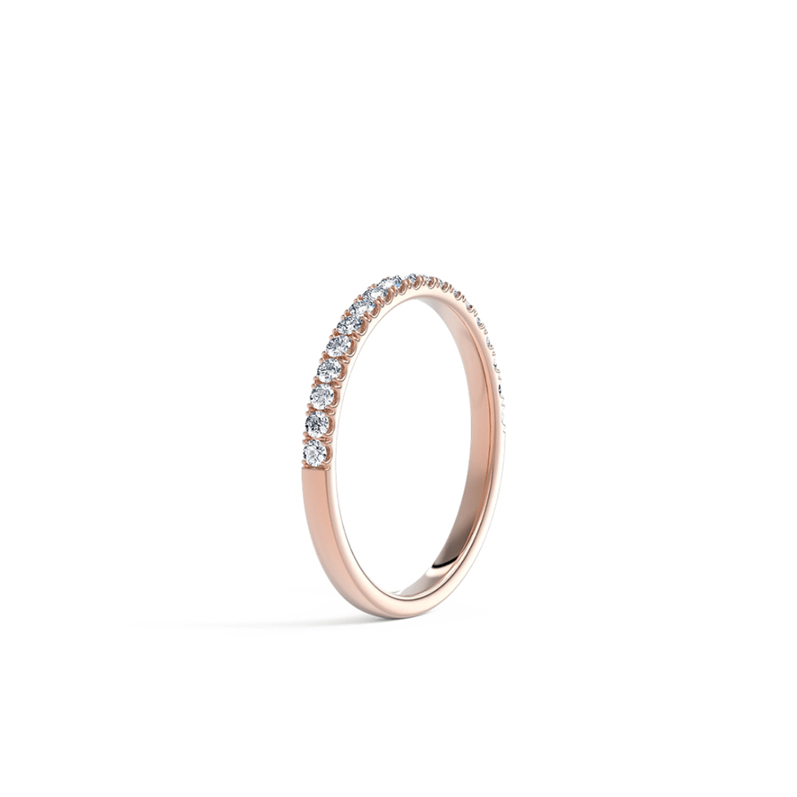 Brilliant Half Pave Band