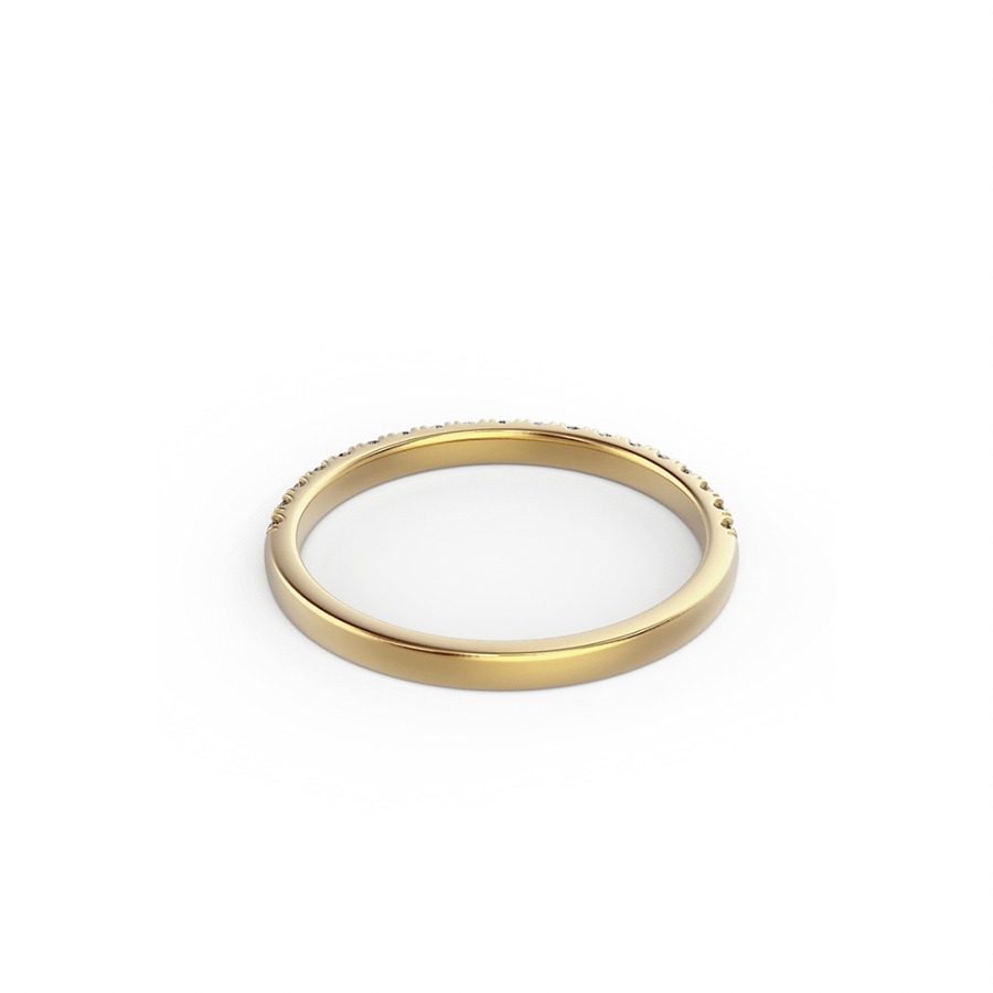Brilliant Half Pave Band