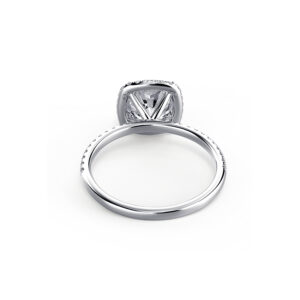 Cushion Halo Pave