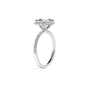 Cushion Halo Pave