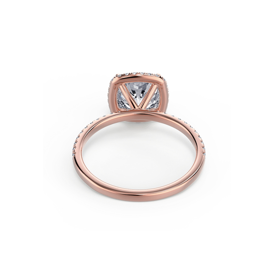 Cushion Halo Pave