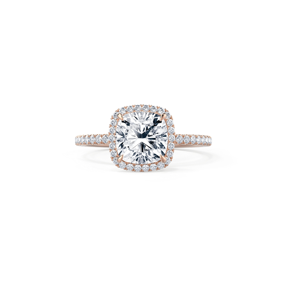 Cushion Halo Pave