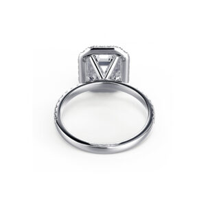 Emerald Halo Pave