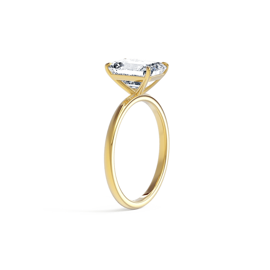 Emerald Solitaire , 1.01 Carat