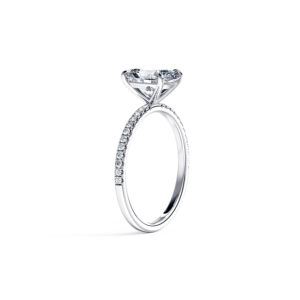 Oval Pave 0.90 Carat