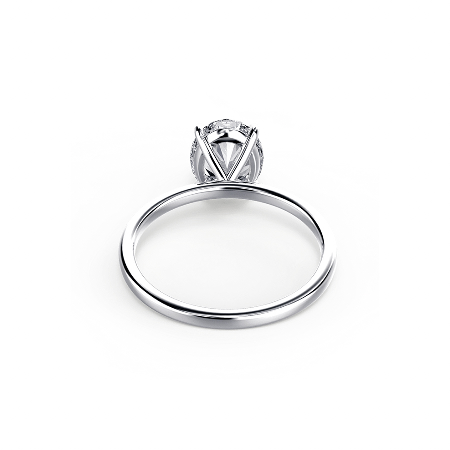 Oval Solitaire 0.90 Carat