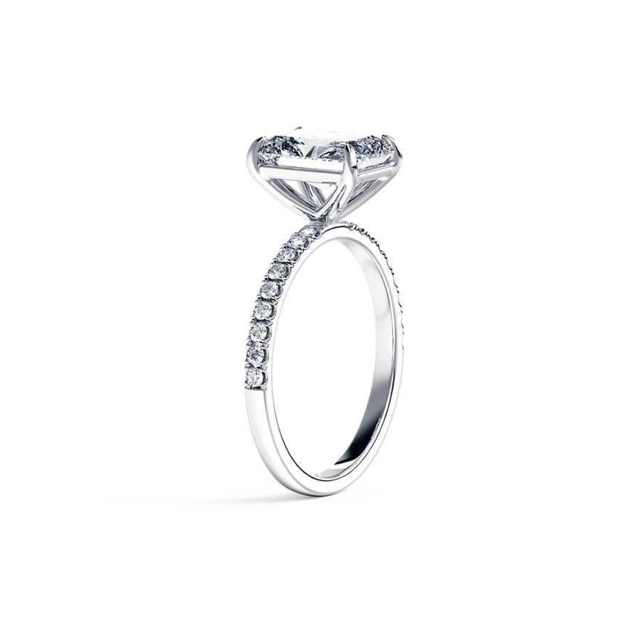 Radiant Pave, 1.20 Carat